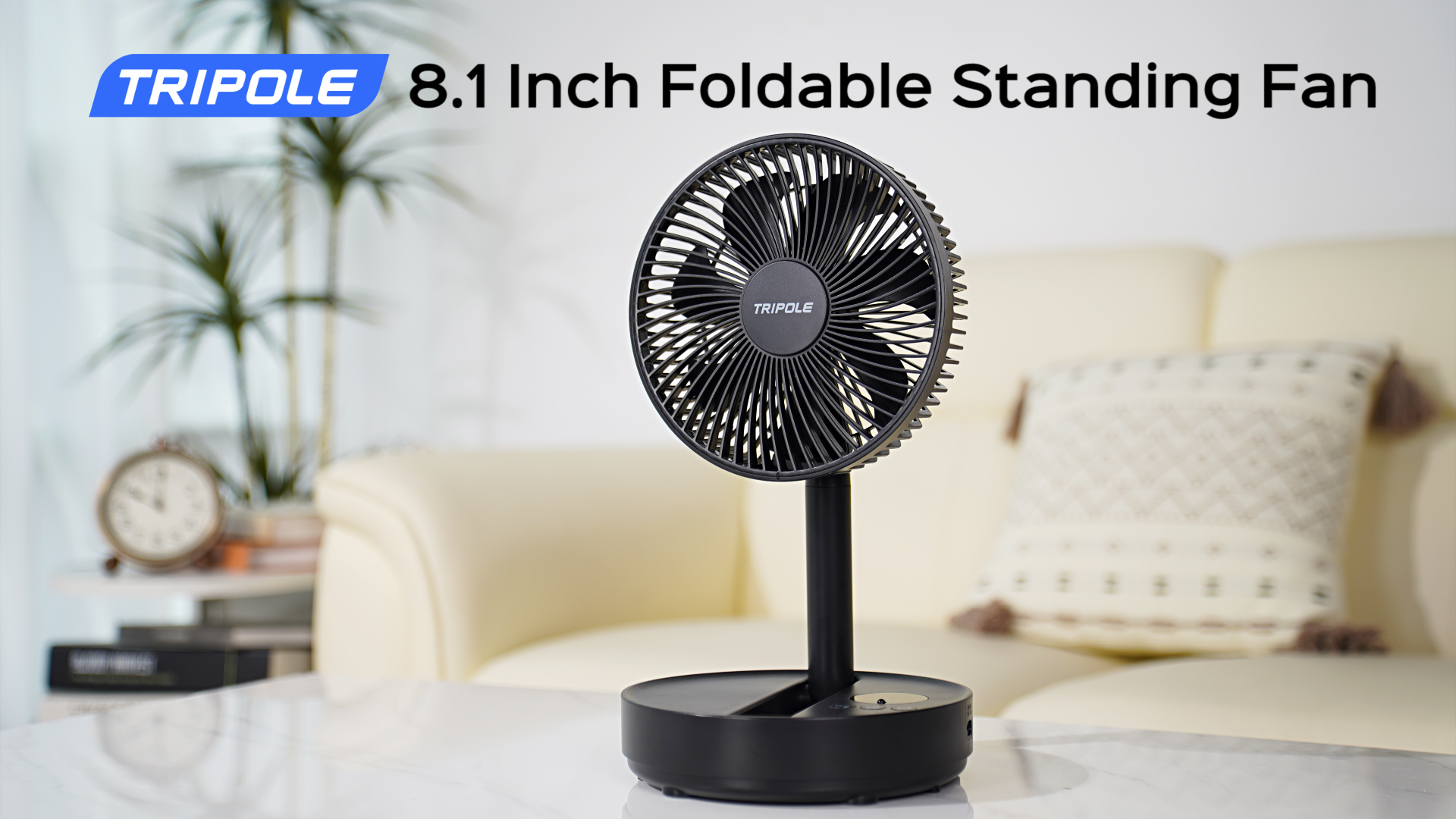 Amazon.com: TriPole Portable Standing Fan, 8000mAh Rechargeable